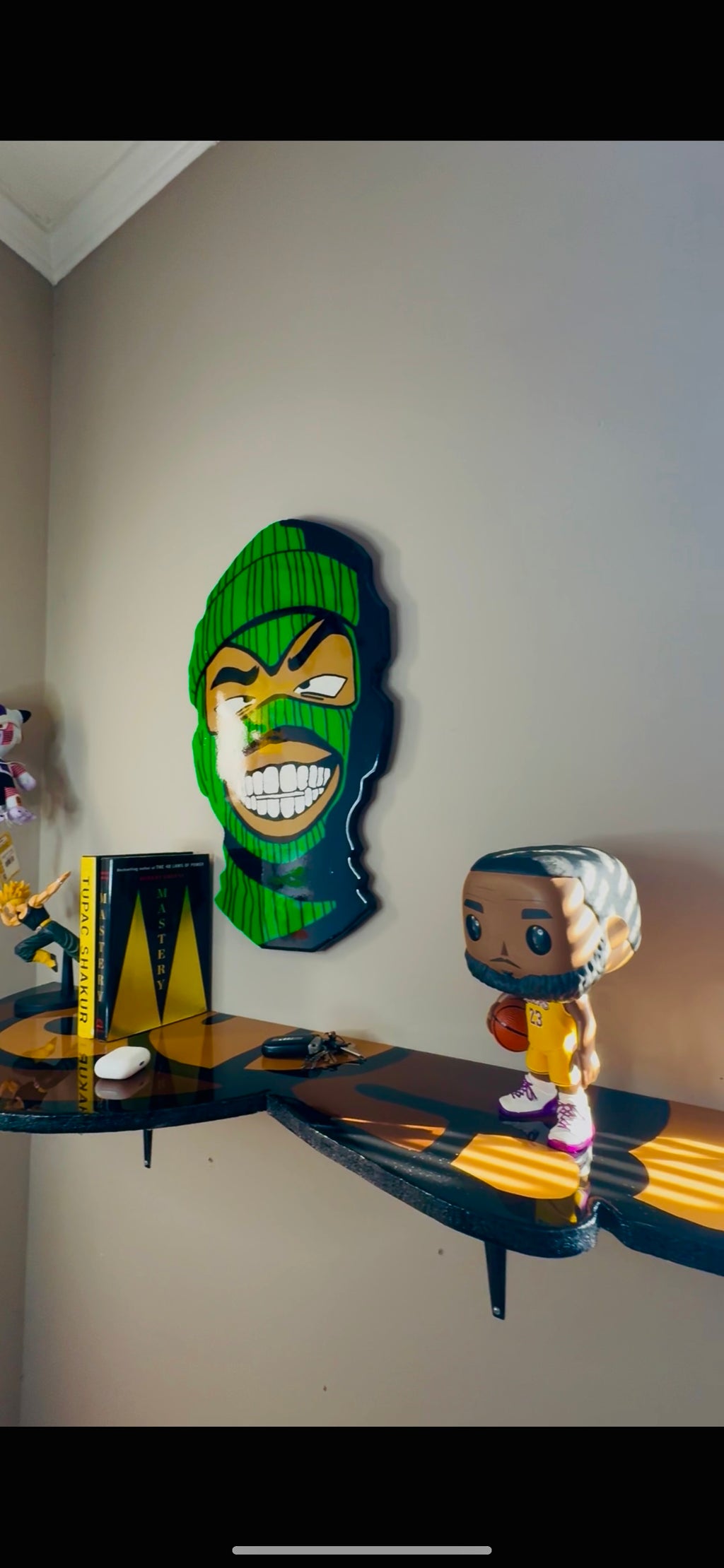 Hypebeast Bape Floating Shelf