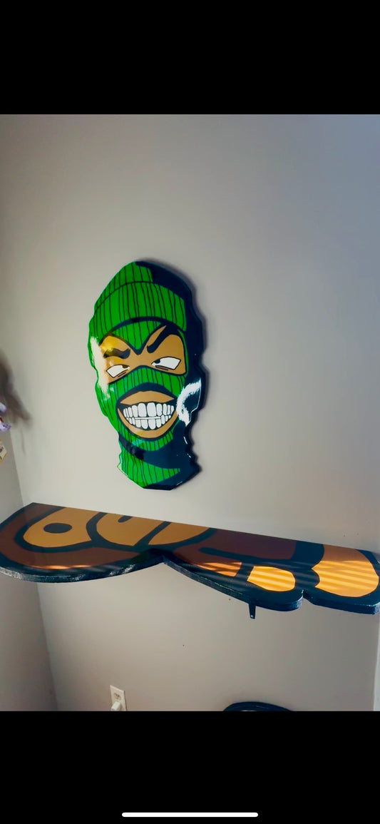 Hypebeast Bape Floating Shelf