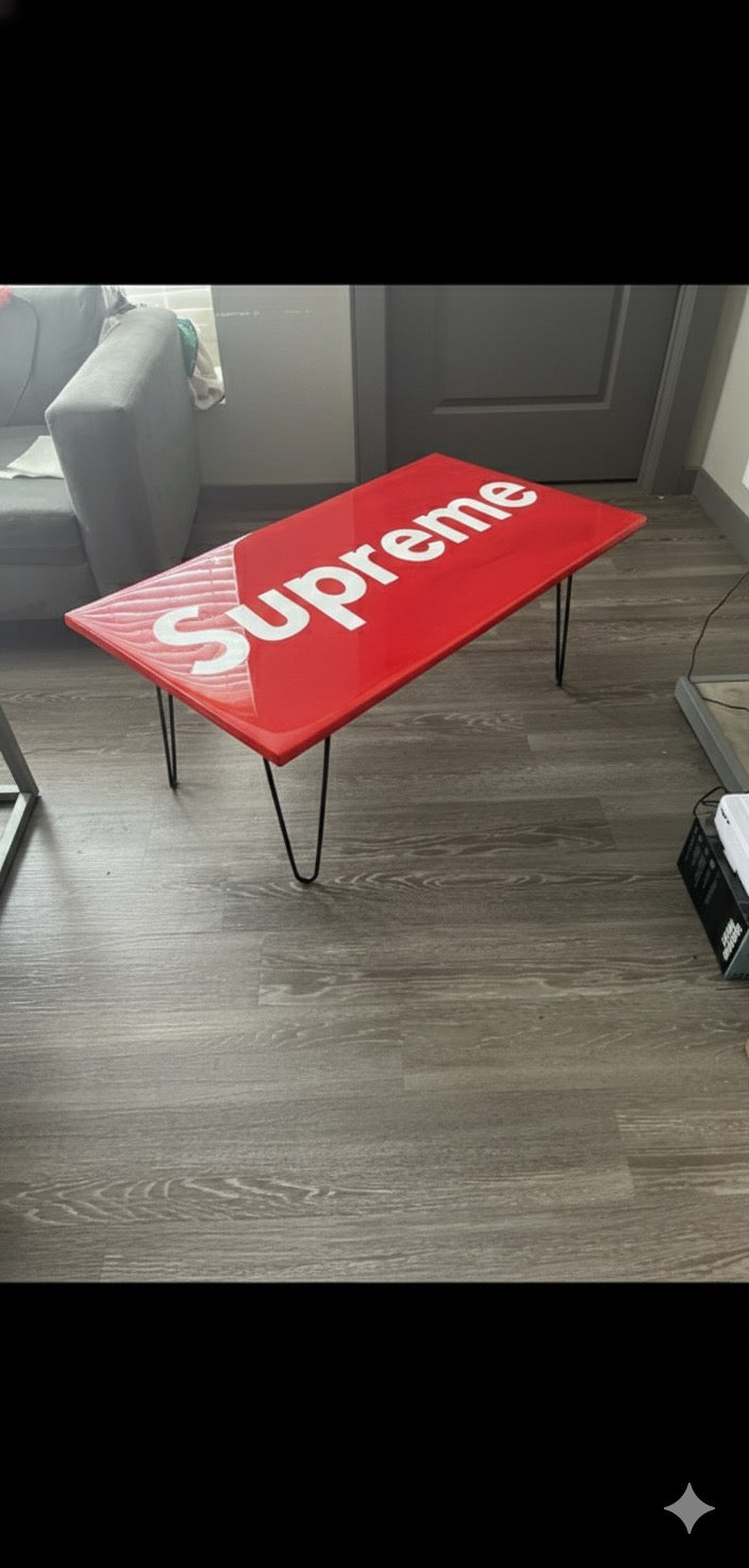 Hypebeast Supreme Coffee Table
