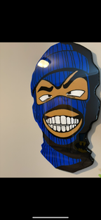 Masked Hypebeast Wall Art